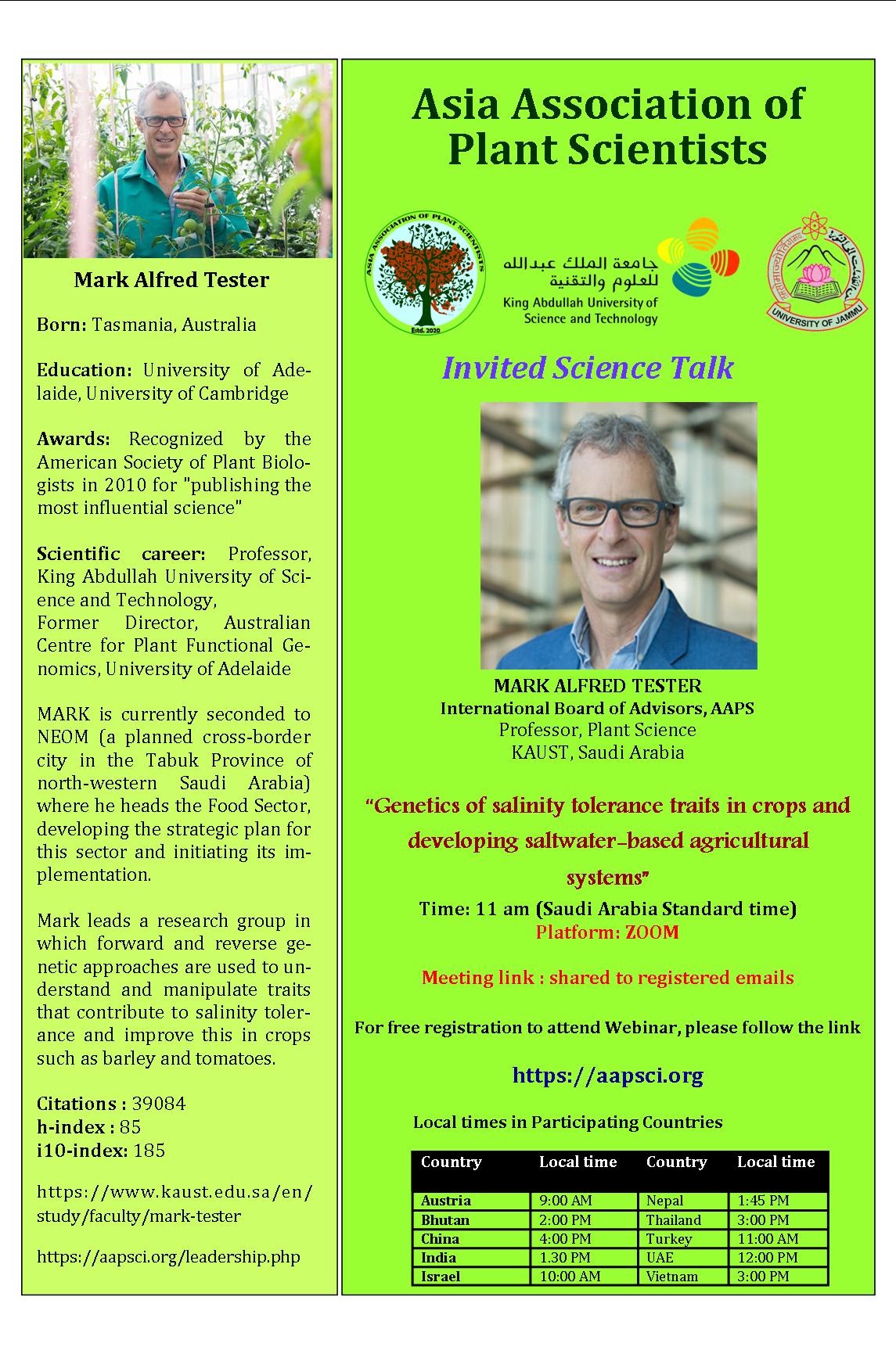 AAPSci webinar